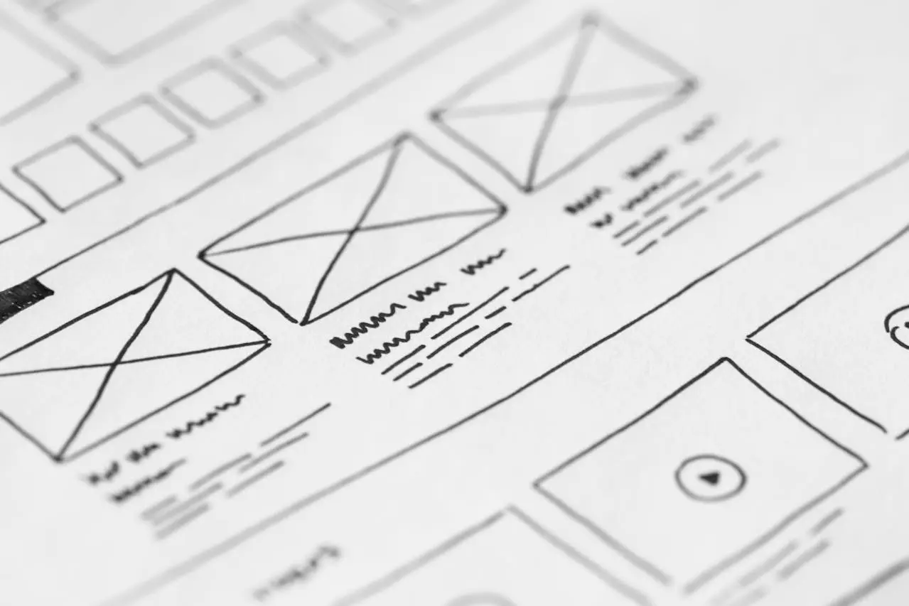 Wireframe, käyttäjäkokemus.